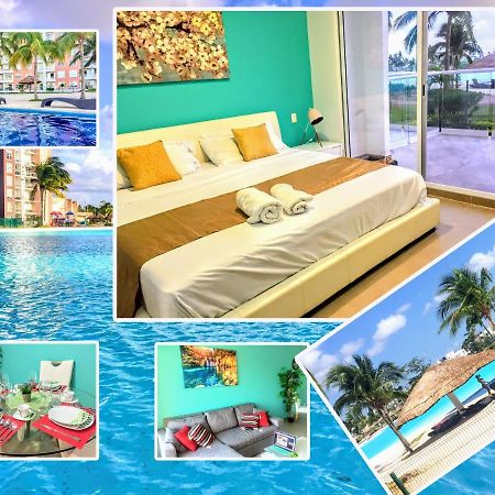 Escape Al Caribe Con Una Vista Impresionante En Pilarita'S Dream Lagoons 坎昆 外观 照片
