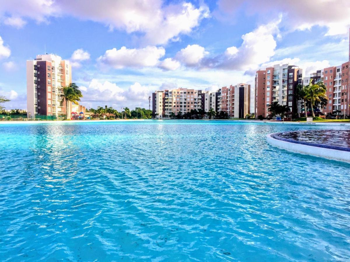 Escape Al Caribe Con Una Vista Impresionante En Pilarita'S Dream Lagoons 坎昆 外观 照片