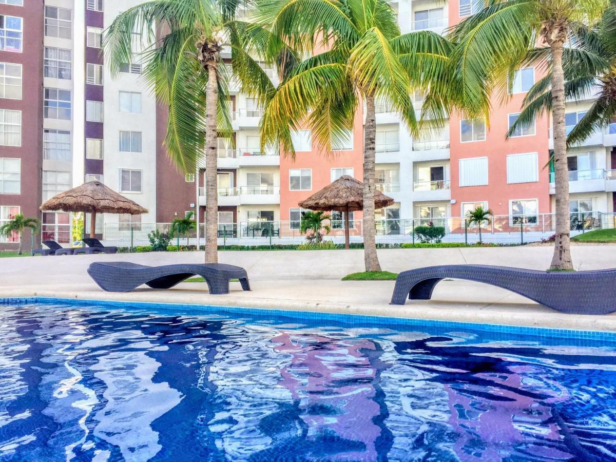 Escape Al Caribe Con Una Vista Impresionante En Pilarita'S Dream Lagoons 坎昆 外观 照片