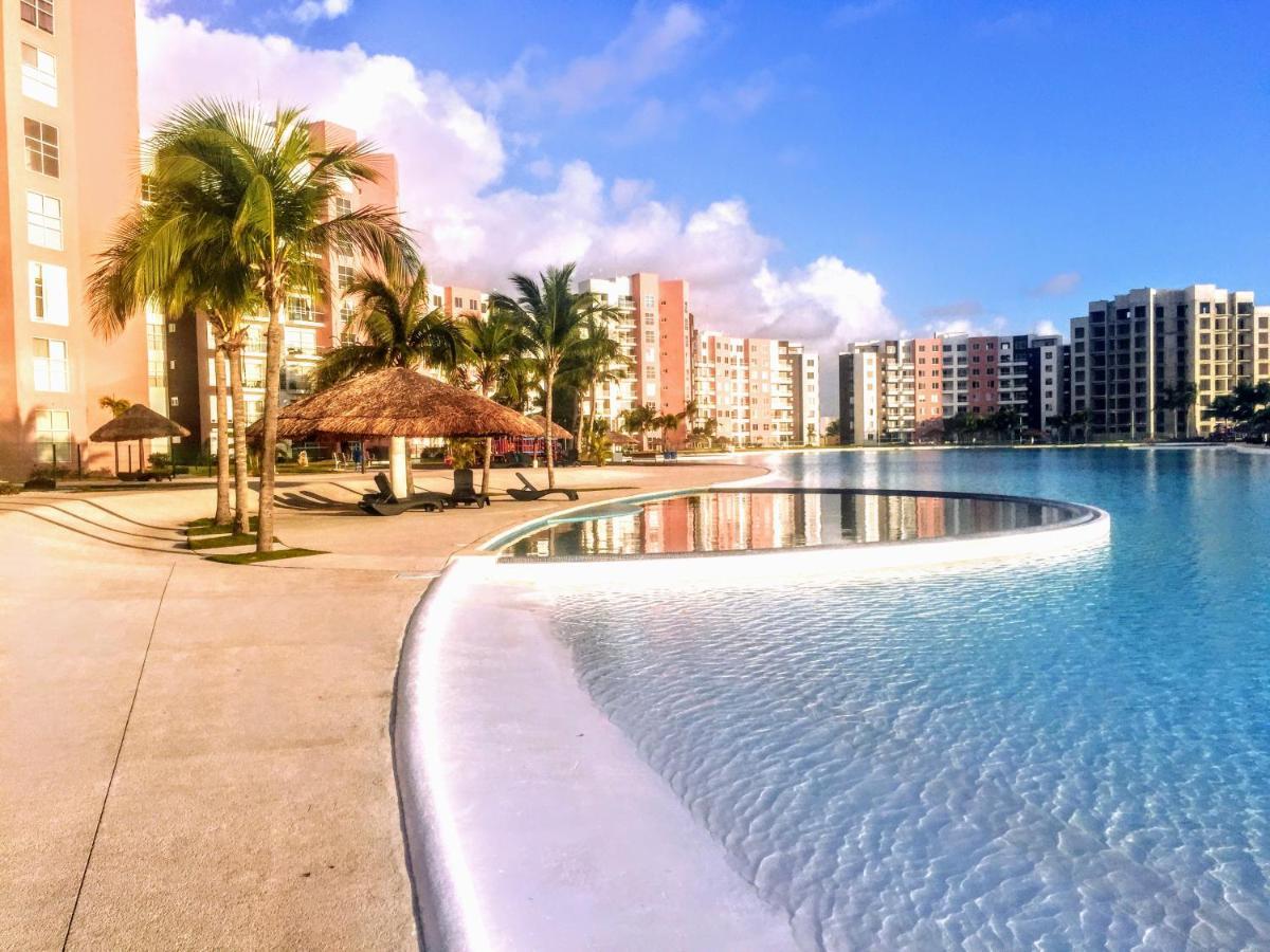 Escape Al Caribe Con Una Vista Impresionante En Pilarita'S Dream Lagoons 坎昆 外观 照片