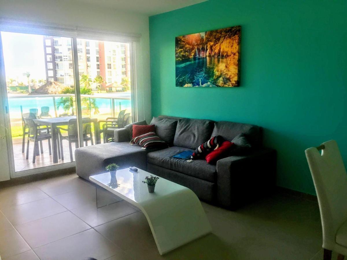Escape Al Caribe Con Una Vista Impresionante En Pilarita'S Dream Lagoons 坎昆 外观 照片