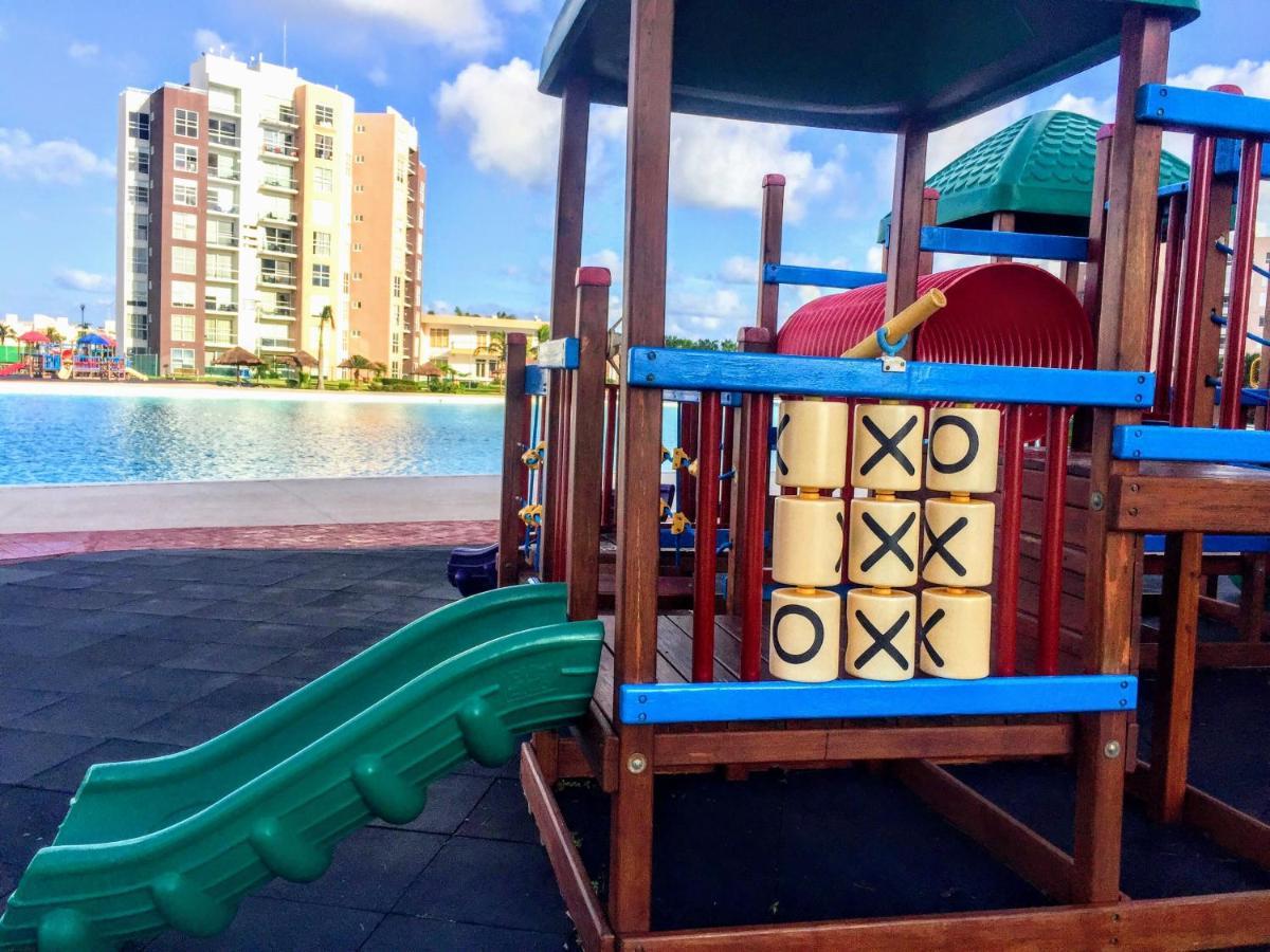 Escape Al Caribe Con Una Vista Impresionante En Pilarita'S Dream Lagoons 坎昆 外观 照片