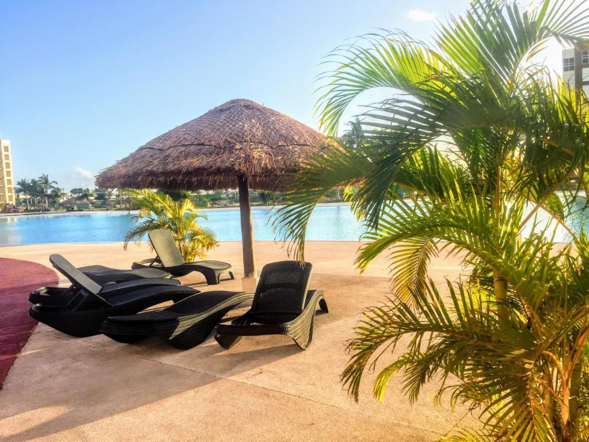 Escape Al Caribe Con Una Vista Impresionante En Pilarita'S Dream Lagoons 坎昆 外观 照片