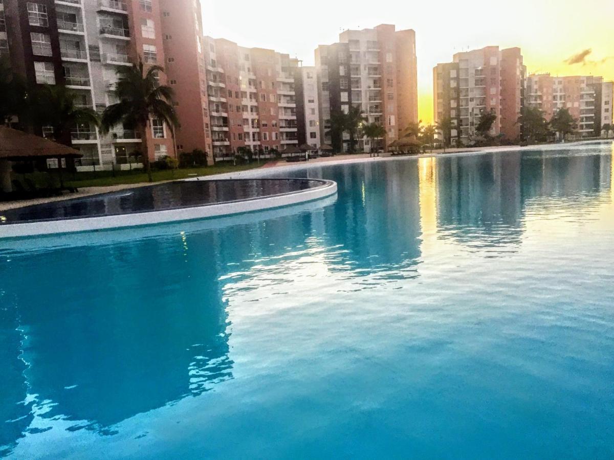 Escape Al Caribe Con Una Vista Impresionante En Pilarita'S Dream Lagoons 坎昆 外观 照片