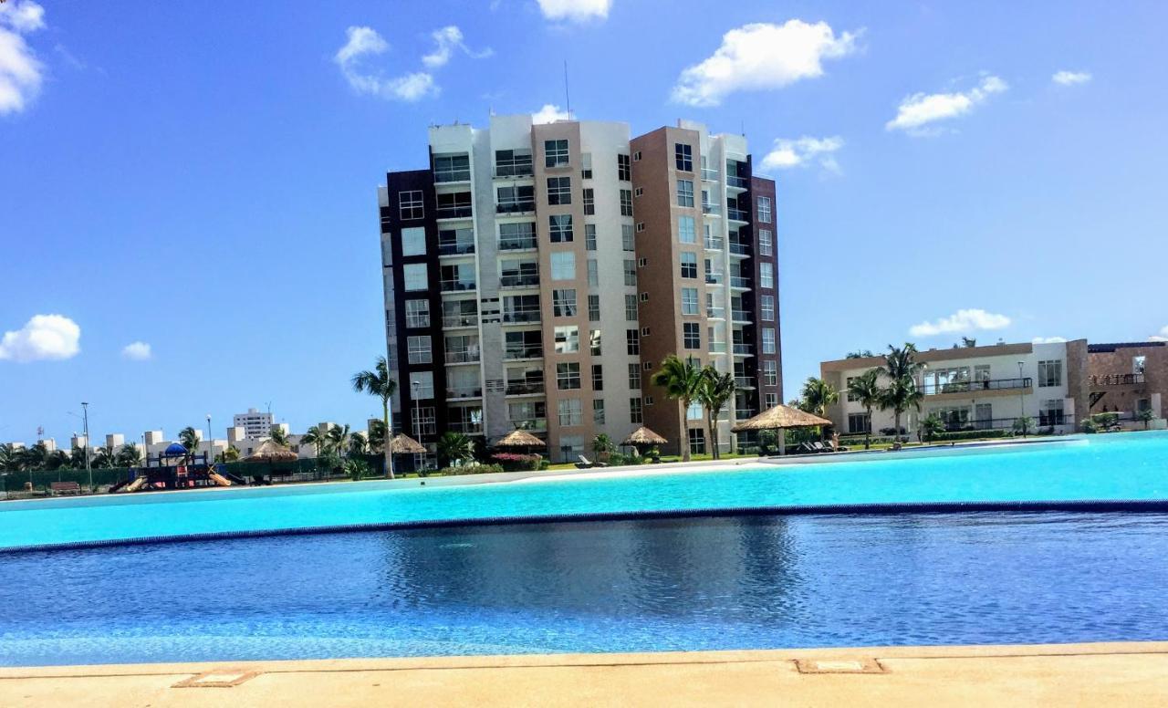 Escape Al Caribe Con Una Vista Impresionante En Pilarita'S Dream Lagoons 坎昆 外观 照片