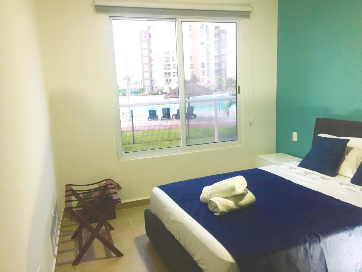 Escape Al Caribe Con Una Vista Impresionante En Pilarita'S Dream Lagoons 坎昆 外观 照片